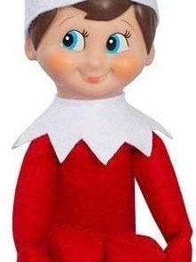 The Elf on the Shelf Christmas Tradition Box Set with Elf (Light Tone Boy), Story Book and North Pole Goal and Gear Claus Couture Accessory (Multi-Item Bundle) 2