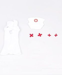 1/6 Ratio of Women’s Clothing，Nurse Set,White Clothing