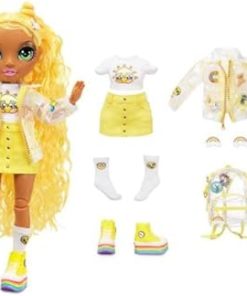 Rainbow High Junior High Fashion Doll with Accessories 9 Inch Collect All 6 Colors of The Rainbow (Sunny Madison) 2