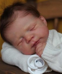 RXDOLL Realistic Reborn Baby Dolls 18 Inch Lifelike Newborn Baby Dolls That Look Real Soft Cloth Body Sleeping Real Life Baby Doll Toy Gift for Kids Ages 3+ Years Old 2