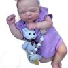 Reborn Baby Dolls Girl 18 Inch Realistic Newborn Babe Dolls Accessories for 3+ Years Old 4
