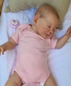 iCradle Lifelike Reborn Baby Dolls – 19 Inch Soft Weighted Body Realistic Newborn Baby Dolls Sleeping Dolls with Clothes and Toy Accessories Gift for Kids Age 3+ 2