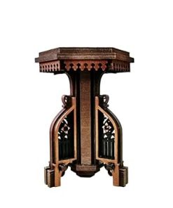 Dollhouse Gothic COFFEE TABLE – Exclusive Gothic Dollhouse furniture – Laser cut wood – Gothic decor 1:12