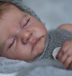 Reborn Baby Doll 19 inch Full Body Boy with Clothes & Accessories, Washable, Poseable, Realistic, Toys for Ages 3+, Anatomically Correct