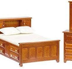 Aztec Imports, Inc. Dollhouse Miniature 3-Pc. Dunham Bedroom Set 2