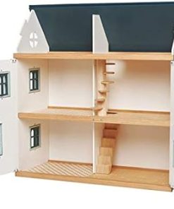 Tender Leaf Toys – Dovetail House – Large Luxury 27.36″ Tall 3 Story Doll House with 6 Rooms – Gender-Neutral Dollhouse – Encourage Creative and Imaginative Fun Play for Children – Age 3+ 2