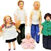 Melody Jane Dollhouse Modern Summer Family Miniature Porcelain People Figures