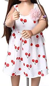 iCradle 34inch Reborn Toddler Dolls Full Hard Vinyl Body and Limbs Girl Realistic,Anatomically Correct+ Long Hair AgeDress Model Collectible White Hat (I)
