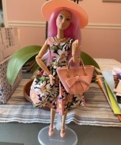 Eledoll Fashion Pack Clothes Set for 12 inch Doll Summer in Paris Floral Dress Set (Katherine) 2
