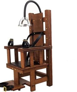 1/12 Dollhouse Miniature Electric Chair Dungeon Prison Scene Halloween Decorations