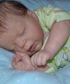 Lifelike Reborn Baby Dolls – 22 Inch Newborn Doll Lifelike Weighted Soft Body Real Baby Doll with Outfit & Accessories Gift for Age 3+ 2