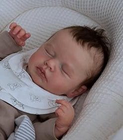 Pinky Reborn Lifelike Baby Dolls 20 Inch Real Life Baby Dolls Toy Accessories Birthday Gift for Age 3+