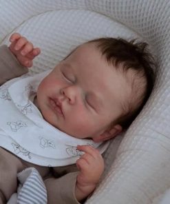 Pinky Reborn Baby Dolls 20inch Boys Realistic Newborn Baby Silicone Full Body Baby Handmade Doll Adorable Vinyl Soft Body Weighted Reborn Toddler Toy for Age 3+