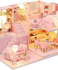 Wizardi Miniature Roombox Kit – Dollhouse Kit