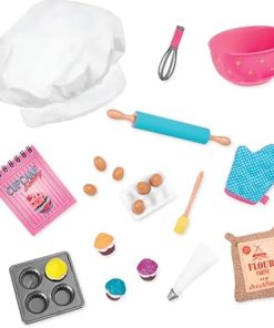 Our Generation Doll by Battat- Jenny 18″ Deluxe Posable Baking Fashion Doll- for Girls Aged 3 Years & Up 2