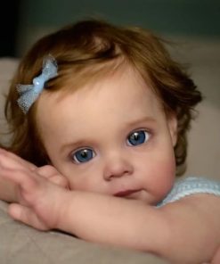 iCradle Reborn Baby Dolls Realistic Silicone Vinyl Toddler Vinyl 24Inch Lifelike Newborn Babies Toys for Kids Birthday Gift 2