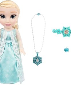 Disney Jakks Pacific Princess Share with Me Elsa Toddler Doll with Child-Sized Accessories 2