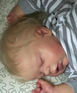 Realistic Reborn Baby Dolls Boy Lifelike Newborn Baby Doll 22 Inches Handmade Real Life Toddler Reborn Dolls Clothes Accessories 2