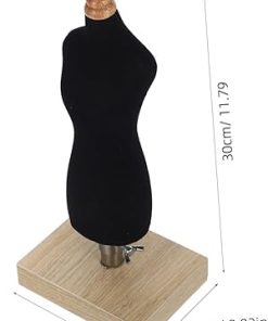 Gadpiparty Doll Clothes Mannequin Stand for Displaying Scale Miniature Model with Base Durable PU Design for Doll House Decor Accessories 2