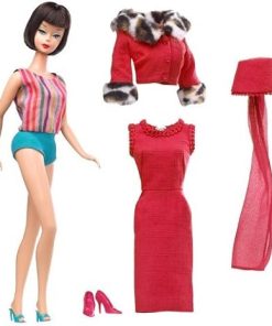 My Favorite Barbie Doll 1965 with Lifelike Bendable Legs Brunette