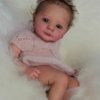 Zero Pam Reborn Baby Dolls Silicone Full Body-20 in Realistic Baby Doll, Full Silicone Reborn Dolls, 3D Skin Posable Anatomically Correct Girl, Real Life Doll That Look Real, with Accessories 3