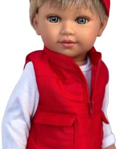 Kennedy and Friends 18 Inch Fashion Dolls- Tilt and Pose Feature and All Vinyl (F0-Crtr)