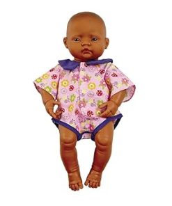 Excellerations Onesies and Diapers for 14″ – 16″ Dolls, Adjustable Doll Clothing Set for Pretend and Imaginative Play, Colorful Doll Accessories, Dramatic Play, Machine Washable, 2