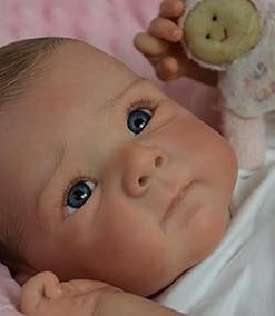 Zero Pam Lifelike Reborn Dolls Full Silicone Baby Doll 18 Inch, Real Life Reborn Baby Dolls Silicone Full Body Newborn Babies Girl,Realistic Anatomically Correct Baby Dolls for Kids 2