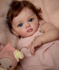OSEVIO Lifelike Reborn Baby Dolls – Silicone Full Body Girl 22 Inch Waterproof Anatomically Correct Baby Doll Soft, Real Baby Feeling Realistic, with Accessories Gift Set for Kids Age 3+