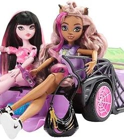 Monster High Travel Club Vehicle Doll for Girls Ages 4 and Up