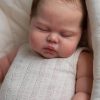 iCradle Reborn Baby Doll Kit DIY 26 Inch 68cm Simulation Silicone Vinyl Dolls Blank Kit DIY Accessories Supplies for Kids Age 3+ (Bland Hair Kit DIY Pippa #3075) 3