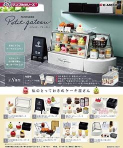 Re-Ment Miniature Patisserie Petit Gateau Dessert Cake Shop Full Set 8 Packs Rement