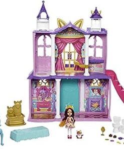 Mattel Royal Enchantimals Royal Ball Castle Playset (26-in) with Fox Doll & Animal Figure, 19 Piece-Count & 5 Play Areas, Great Gift for Kids Ages 3-8