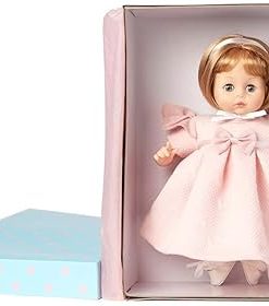 Madame Alexander 14-Inch Collectible Pussycat Baby Doll, Pink Hearts 2