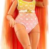 Rainbow High Pacific Coast Simone Summers- Sunrise (Orange) Fashion Doll with 2 Designer Outfits, Pool Accessories Playset, Interchangeable Legs, Toys for Kids, Great Gift for Ages 6-12+ Years