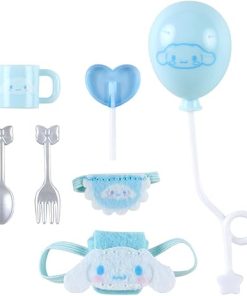 Sanrio 604569 Pita Furenzu (Mini) Accessory Set, Gift Supplies, Cinnamoroll, Cinnamoroll, 6.3 x 3.1 x 1.0 inches (16 x 8 x 2.5 cm), Character 2