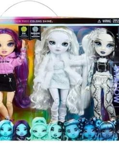 Rainbow High & Shadow High Collectors Fashion Doll Exclusive 4 Doll Set – Daria Roselyn – EMI Vanda – Natasha Zima – Heather Grayson w/Nail Accessory Kit 2