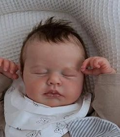 Pinky Reborn Lifelike Baby Dolls 20 Inch Real Life Baby Dolls Toy Accessories Birthday Gift for Age 3+ 2