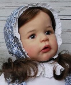 Reborn Toddler Girl Doll 24 inch Cute Realistic Baby Dolls That Look Real Life Newborn Silicone Baby Reborn Doll Handmade Toddler Toys Age 8~10 Year Old 2