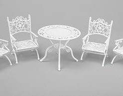 Aztec Imports, Inc. Dollhouse Miniature 5-Pc. Melody Patio Set