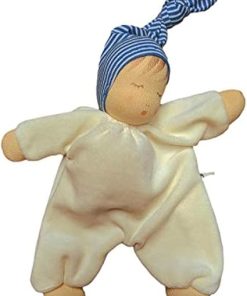 Natural Organic Cotton Sleepy Doll (Blue)