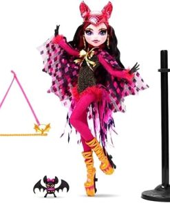 Monster High Freak Du Chic Draculaura Figure – SDCC 2023 Exclusive, Pink 2