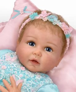 The Ashton-Drake Galleries Charlotte Baby Doll, 20 inches, Limited Edition by Linda Murray, with Basket and Accessories 2
