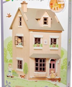 Tender Leaf Toys – Foxtail Villa – Furnished 27.95” Tall Town Style Pretend Play Doll House – Encourage Creative and Imaginative Fun Play for Children 3+ 2
