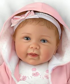 The Ashton-Drake Galleries I Sure Do Love Ewe Baby Doll by Linda Murray, 19 inches, Lifelike RealTouch Vinyl 2