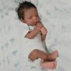 Vollence 18 inch Sleeping Full Silicone Baby Doll Realistic Boy Waterproof Eye Closed Anatomically Correct with Feed Kit Accessories & Gift Box – Boy 4
