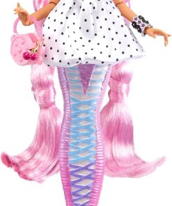 MERMAZE MERMAIDZ™ Morra™ Customizable Fashion Doll with Mix & Match Tails, Color Change Fin and Makeup, Surprise Hair Color