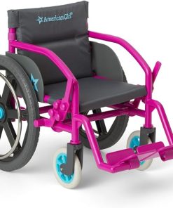 American Girl 18-inch Doll Ultralight Working Wheelchair with Padded Seat and Fabric Bag, for Ages 6+