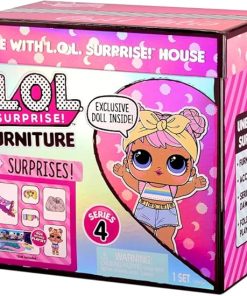 L.O.L. Surprise! LOL Surprise Furniture Chill Patio with Dawn Doll and 10+ Surprises, Doll Patio Furniture Set, Accessories