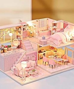 Wizardi Miniature Roombox Kit – Dollhouse Kit 2